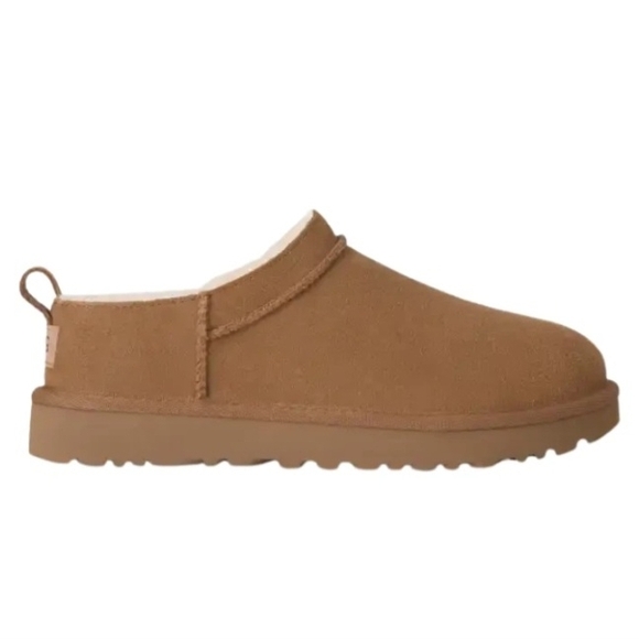 UGG Women's Classic Micro Water - resistant Suede Boots - Chestnut - Picture 2 of 8